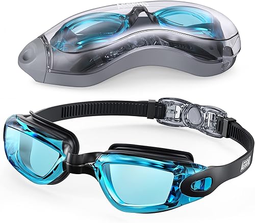 Miniatura 22 de Aegend Gafas de natación, gafas de natación sin fugas, protección completa para adultos, hombres, mujeres y jóvenes