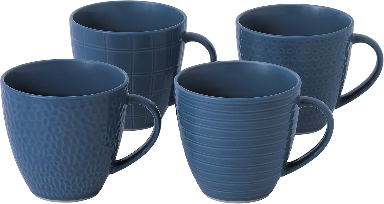 Royal Doulton Gordon Ramsay Maze Grill 40034511 Mug 375ml Set of 4 Blue ...