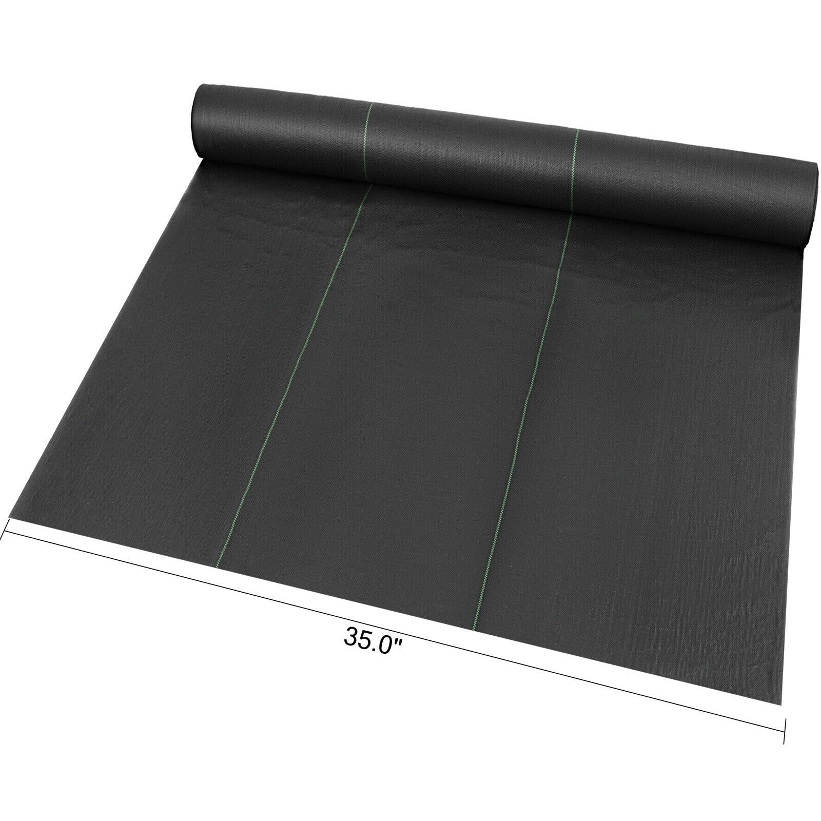 Tessuto for paesaggi 3x300 / 6x250Ft Anno Barriera for Erbacce Tessuto geotessile for impieghi gravosi Copertura del Suolo for paesaggi Controllo delle infestanti più Spesso(3x300ft)