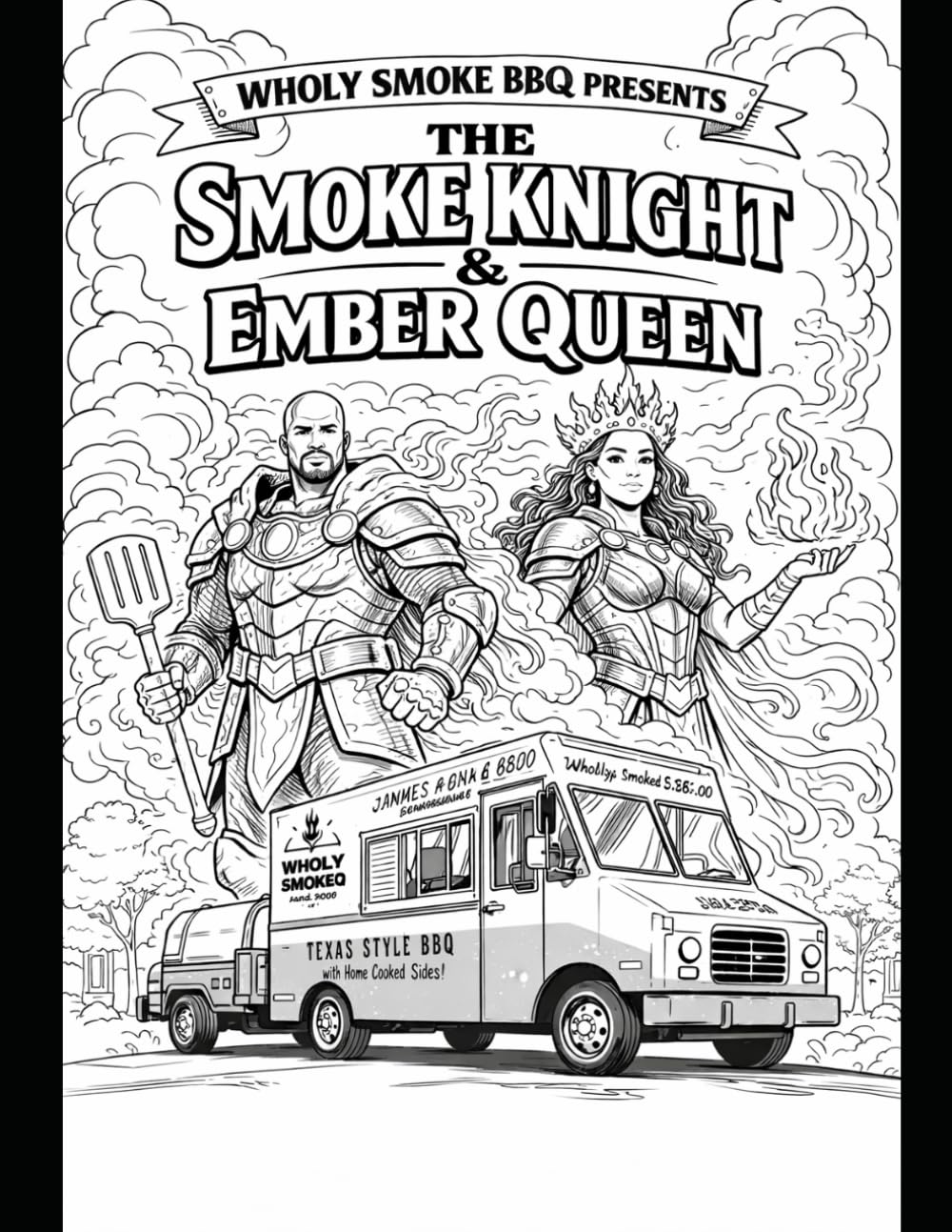 Wholy Smoke Coloring Book