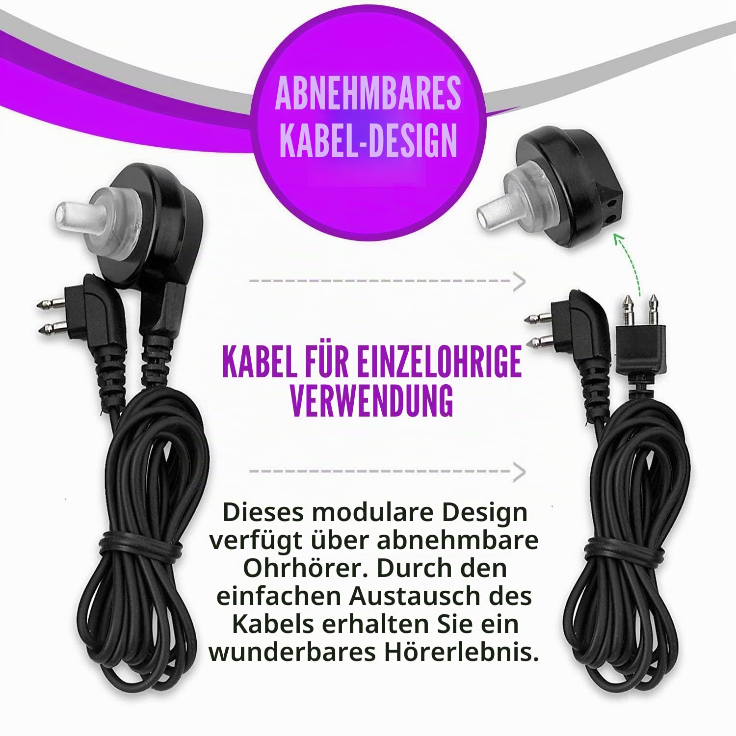 Wiederaufladbarer persönlicher Soundverstärker – Taschengeräusche digitaler Hörverstärker – leicht und kompakt Sprachverstärker Audio-Hörgerät mit Hintergrundgeräuschreduzierung für Erwachsene