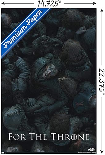 Miniatura 3 de Trends International Juego de tronos - Póster de pared de batalla de 14.725 x 22.375 pulgadas, versión premium sin marco