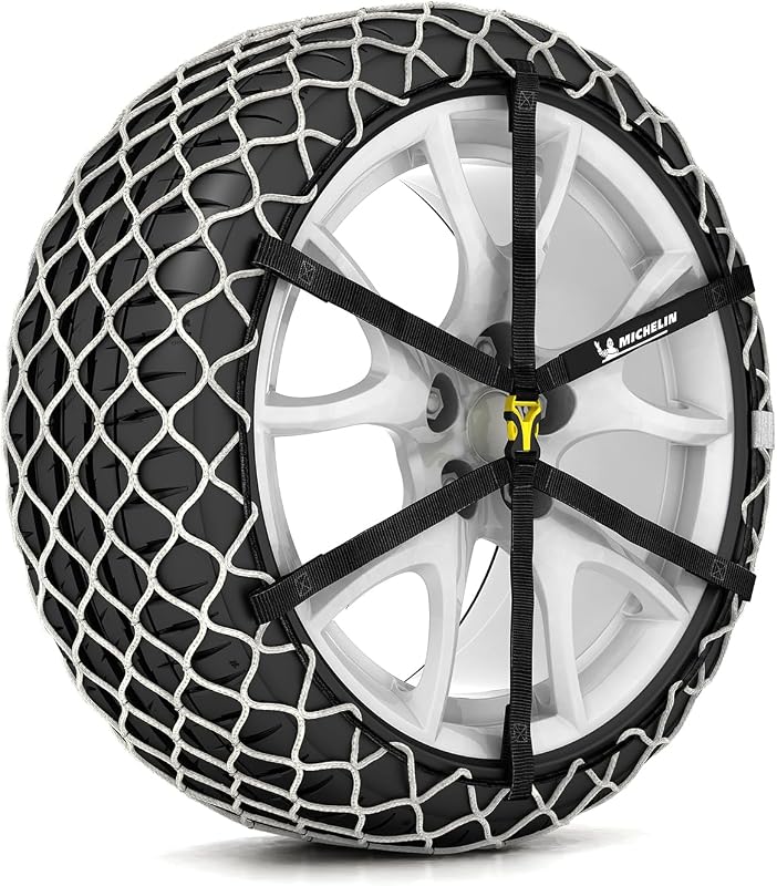 MICHELIN Easy Grip Limited 16 Composite Ultra Performance Pack of 2 | Patented snow chain made of high-performance composite material, EN 16662, light weight, gentle on rims, easy to use