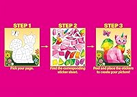 Vista 2 de Teacher Created Resources Los mosaicos modernos de criaturas mágicas se adhieren a los números