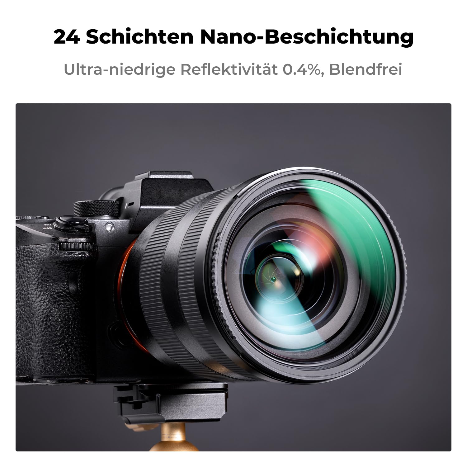 K&F CONCEPT D-Serie 67MM MCUV Pro UV-Filter Slim MC UV Schutzfilter Ultraviolett-Filter