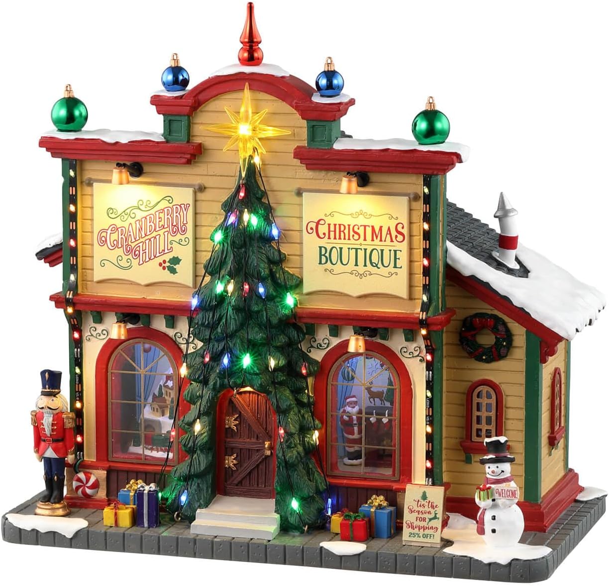 Christmas Village Cranberry Hill Christmas Boutique - 35023