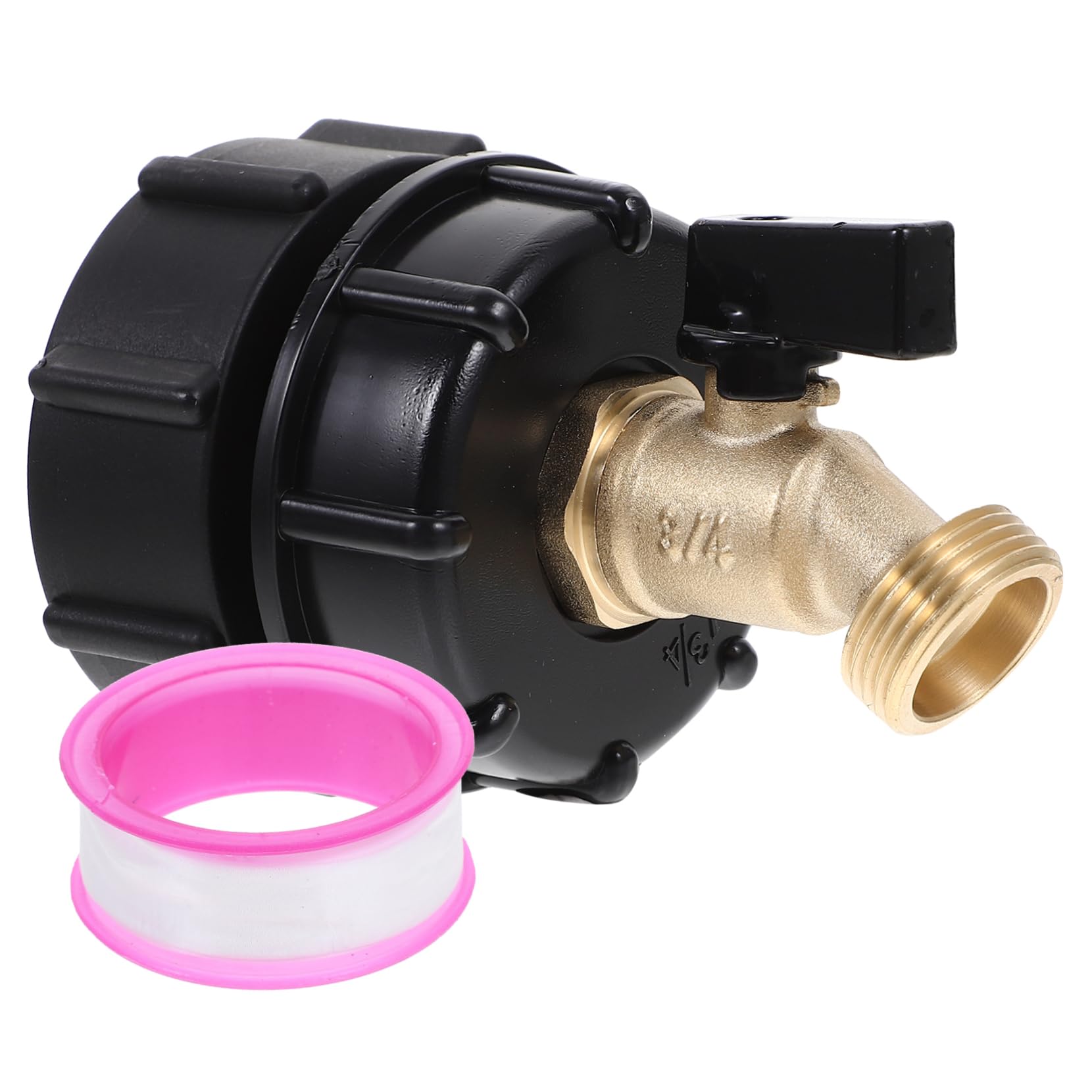 Adaptateur IBC de haute résistance avec robinet de jardin fiable pour cuve de 1000L