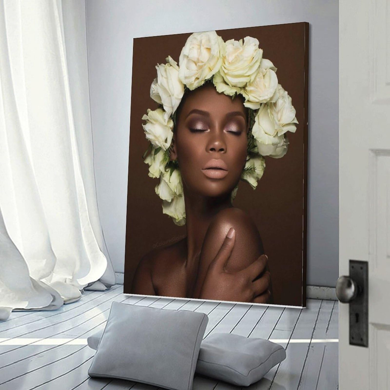 Set Di 3 Quadri Su Tela Con Panorama Archettonico Rosa Con Effetti Luminosi Per La Decorazione Di Pareti Del Salotto, Camera Da Letto, Studio, Cinema, Sala Giochi, Internet Wisper | SHEIN ALIA