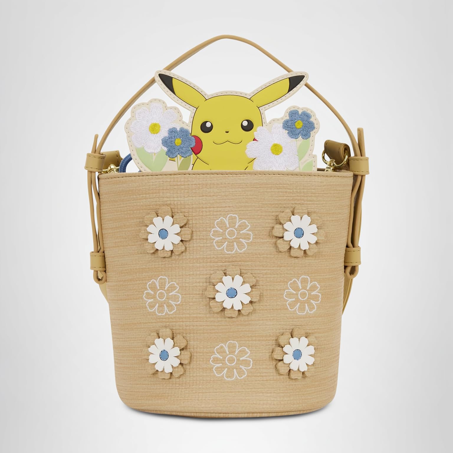 Amazon.co.jp: ポケモン 花柄 ピカチュウ クロスボディ バッグ