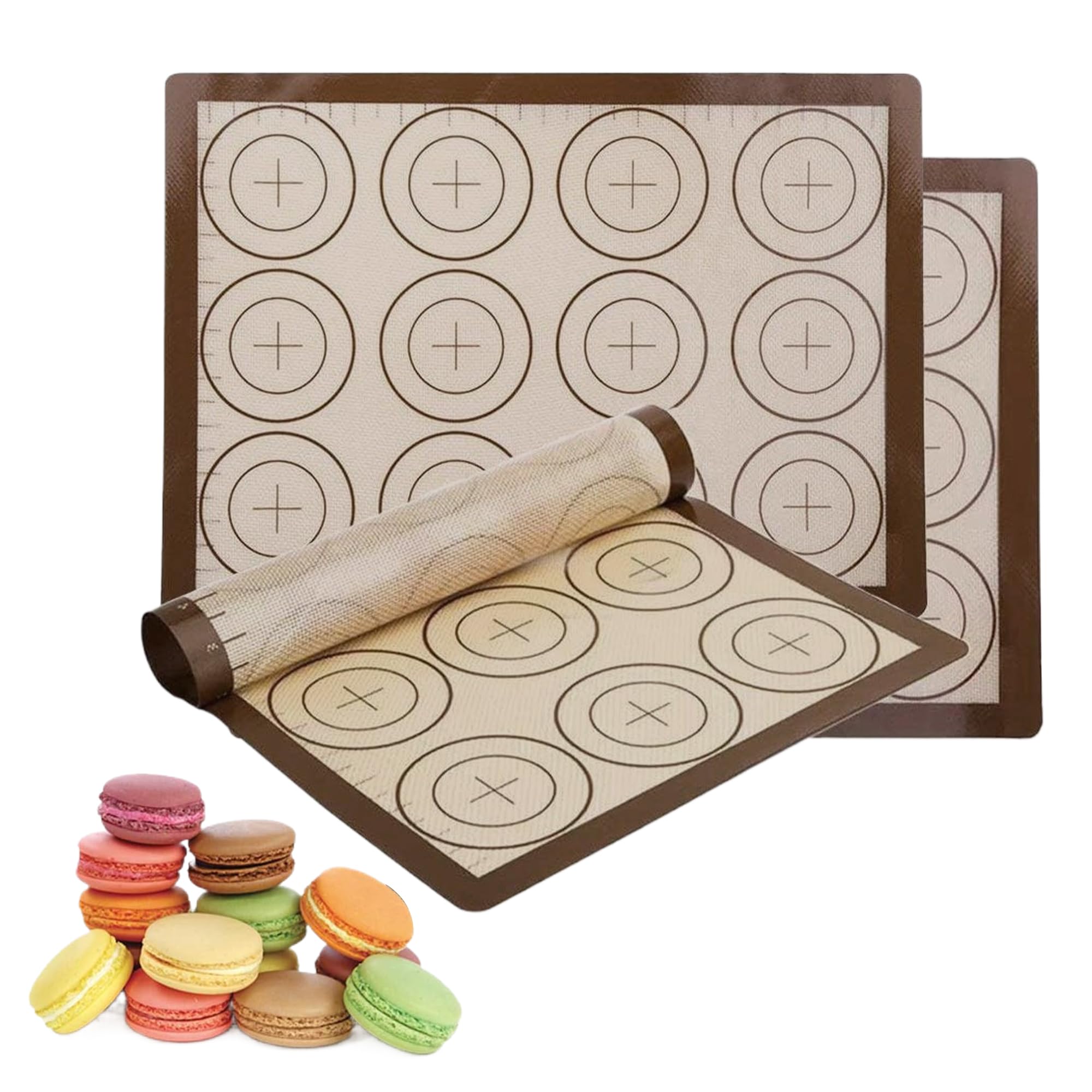 Reusable Silicone Macaron Baking Mat Non-Stick Pastry Cookie