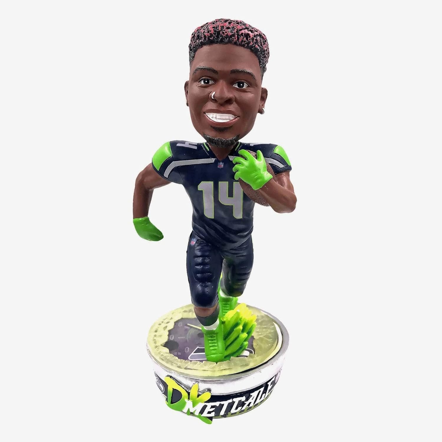 DK Metcalf Seattle Seahawks Speed Chase Bobblehead NFL Football