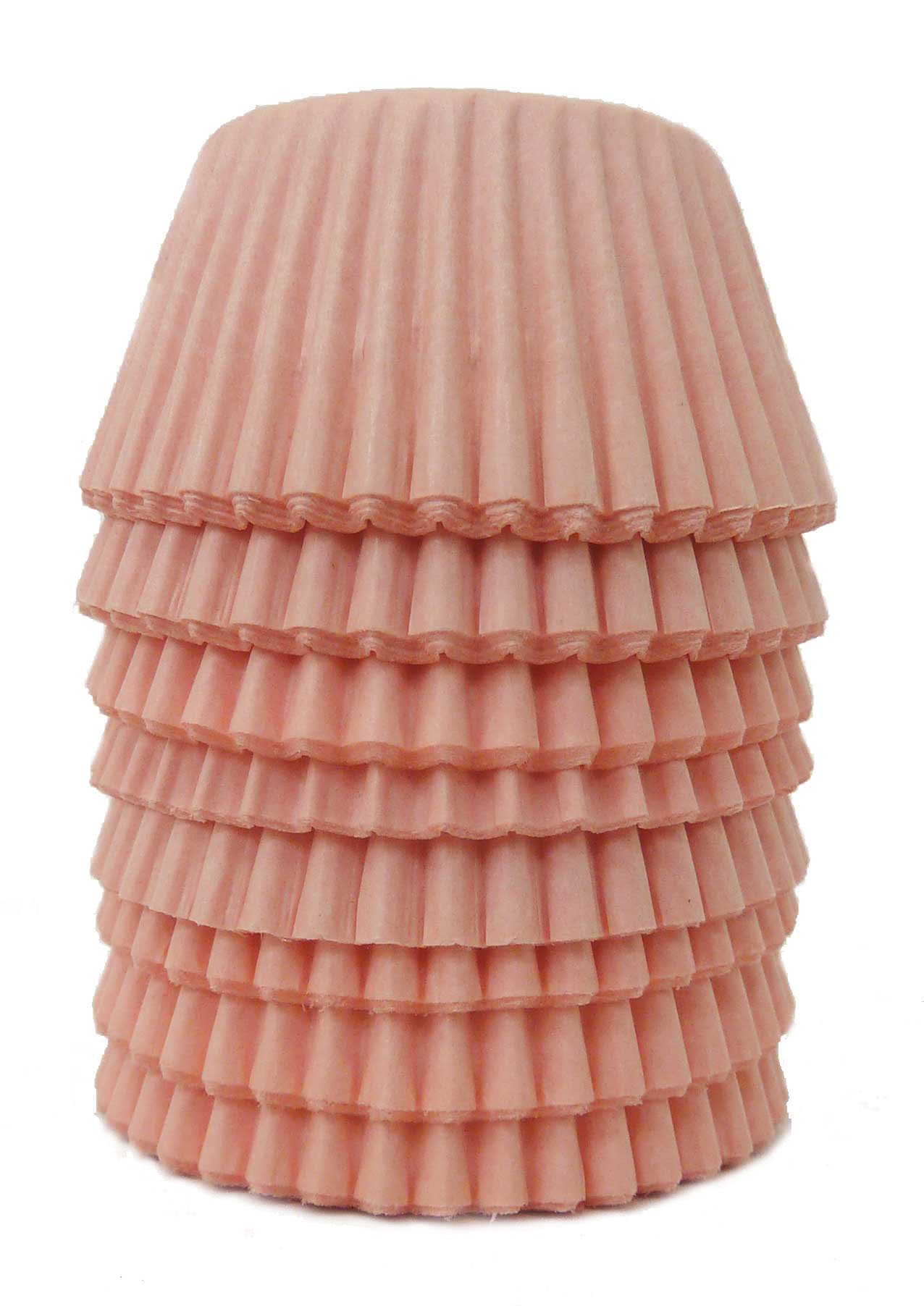 Scrumptious Sprinkles Mini Muffin Cases, Light Pink x 120