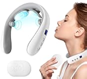 Neck Massager with Heat, Portable Electric Neck Massager for Pain Relief Deep Tissue, 10 Modes&16 Levels, 130g Ultra-Light Wear, Relax Gift for Her/Him/Friend/Dad/Mom