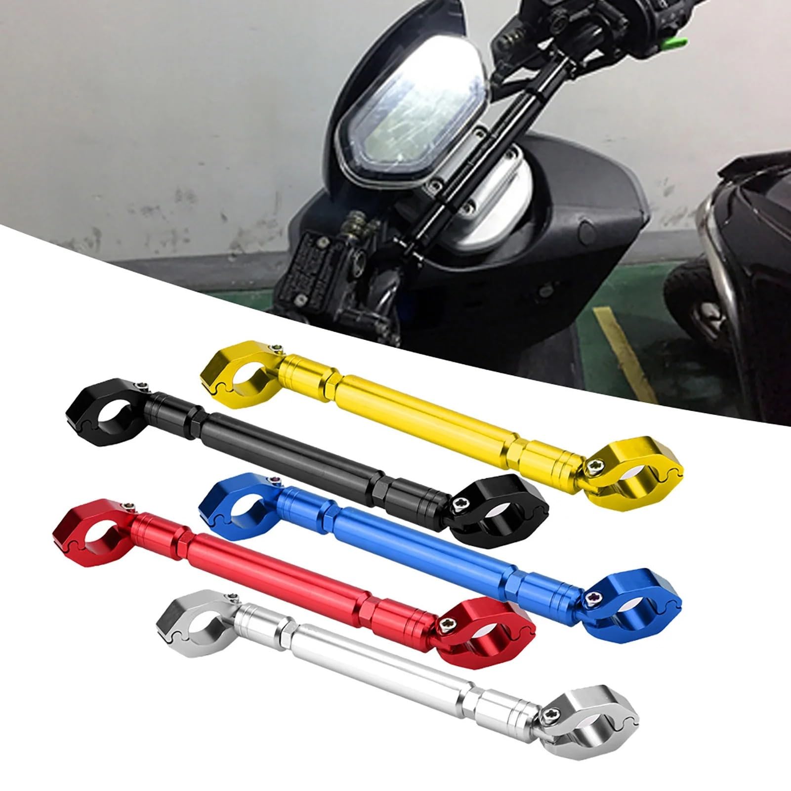 manubri moto Barra trasversale per manubrio per equilibrio moto | Accessori moto Lega di alluminio
