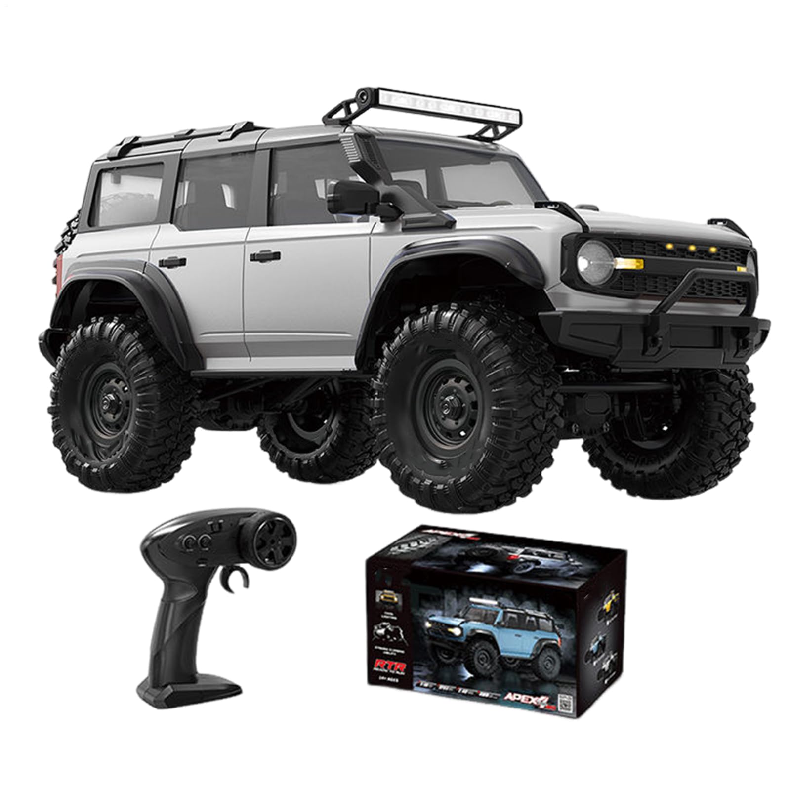 Generico Auto Telecomandata,Modello Fuoristrada 1 16 | Veicolo 2.4G Con Luci LED Per Bambini e Adulti Ideale Regalo Casa Parco Festa