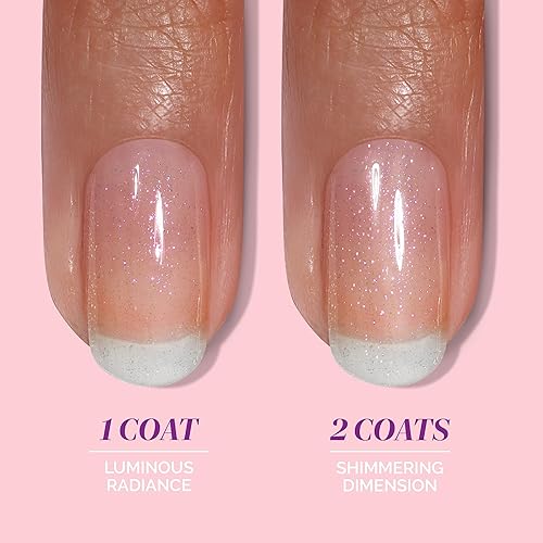 Miniatura 6 de LONDONTOWN Glow Getter - Luminizador de uñas - Tratamiento de uñas de un solo paso con hexanal y brillo para uñas más fuertes, saludables y