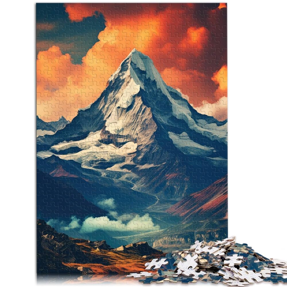 Puzzle 2000 pièces pour Adultes Spring Mountains - Terrasse Tranquille Jeu de Quiz Offrir en Cadeau à Toute la Famille 70x100cm