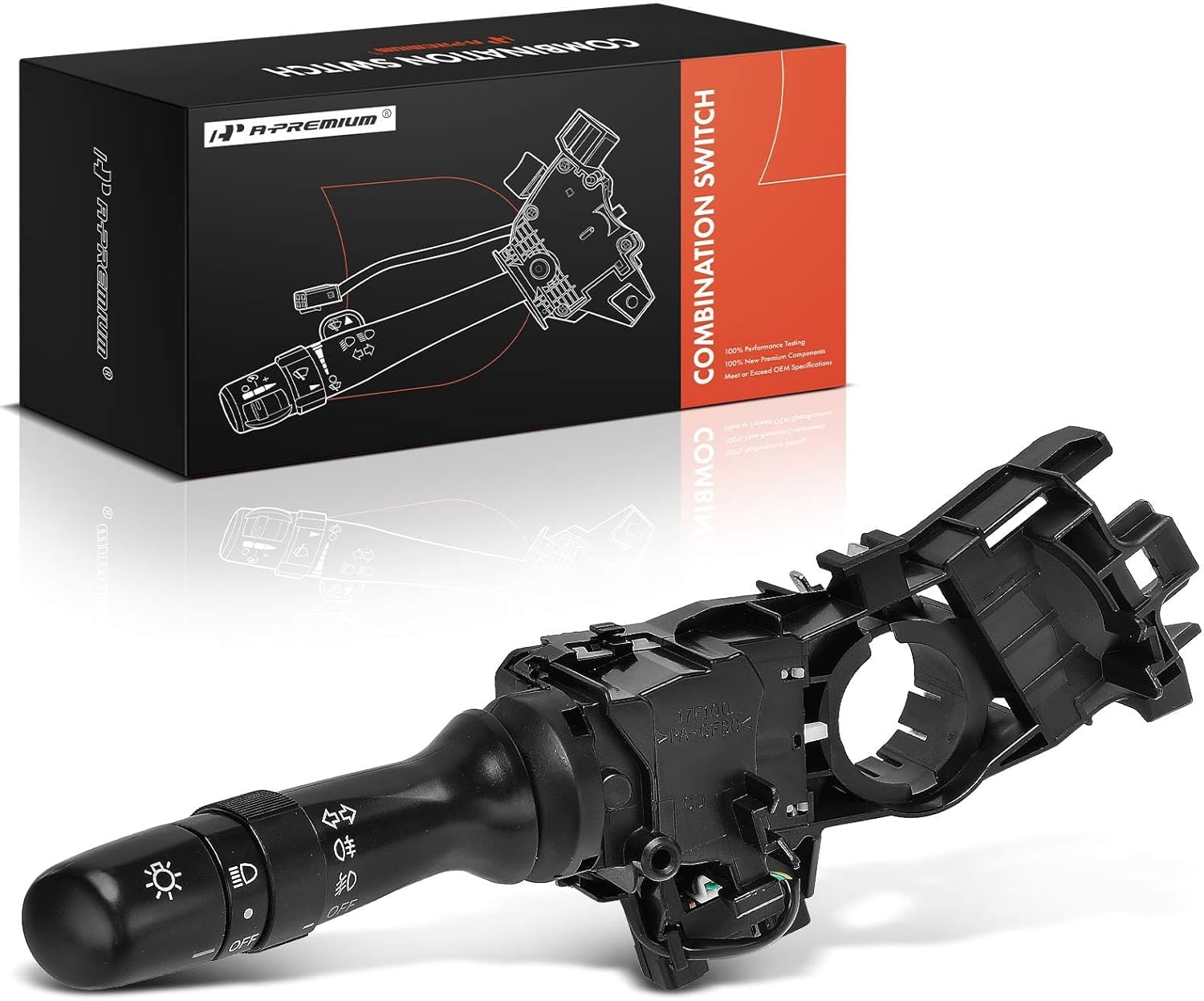 A-Premium Multifunction Switch Turn Signal Switch Compatible with Toyota RAV4 2009-2013, Corolla 2007-2013, with Fog Lights and Without Automatic Headlights