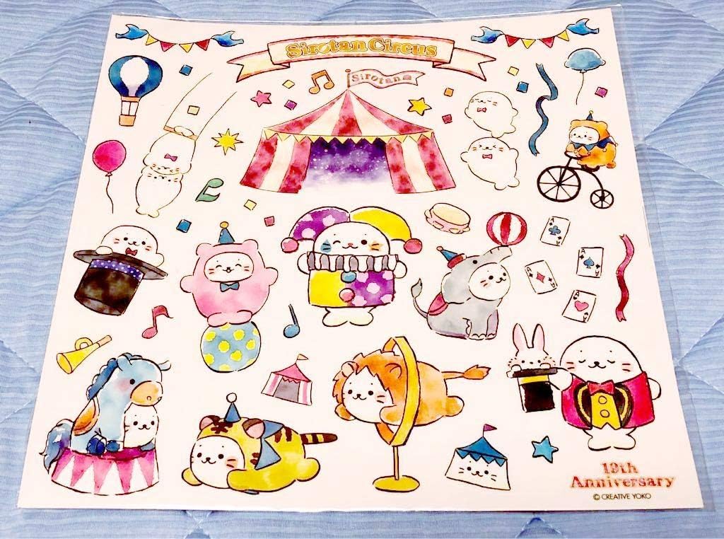 しろたん サーカス くじ ウォール ステッカー シール マザーガーデン グッズ ウォールステッカー ホーム キッチン