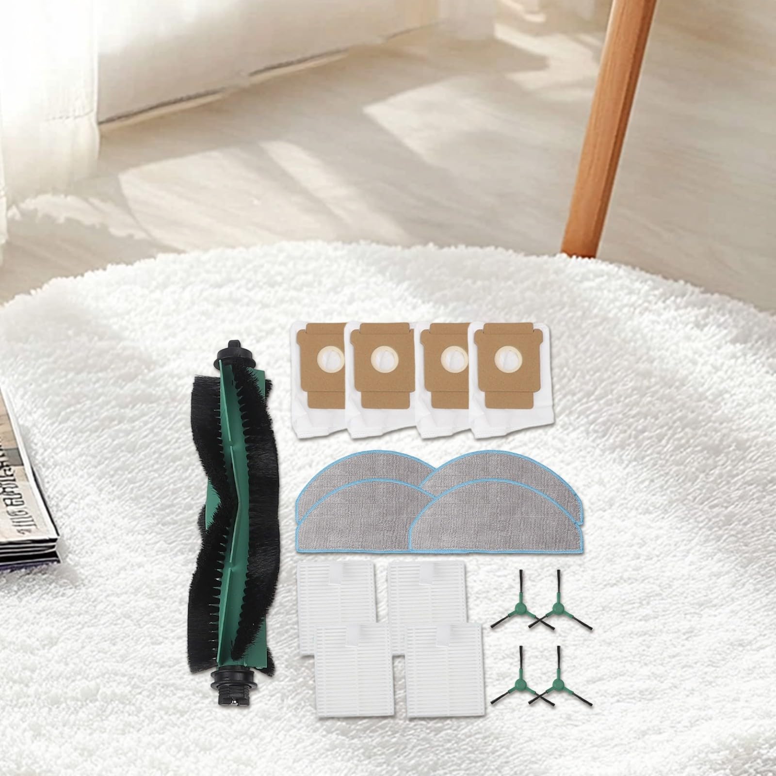 Zestaw Akcesoriów Do dla roomba 105 dla vac Mopy Filtry Zestaw(B)