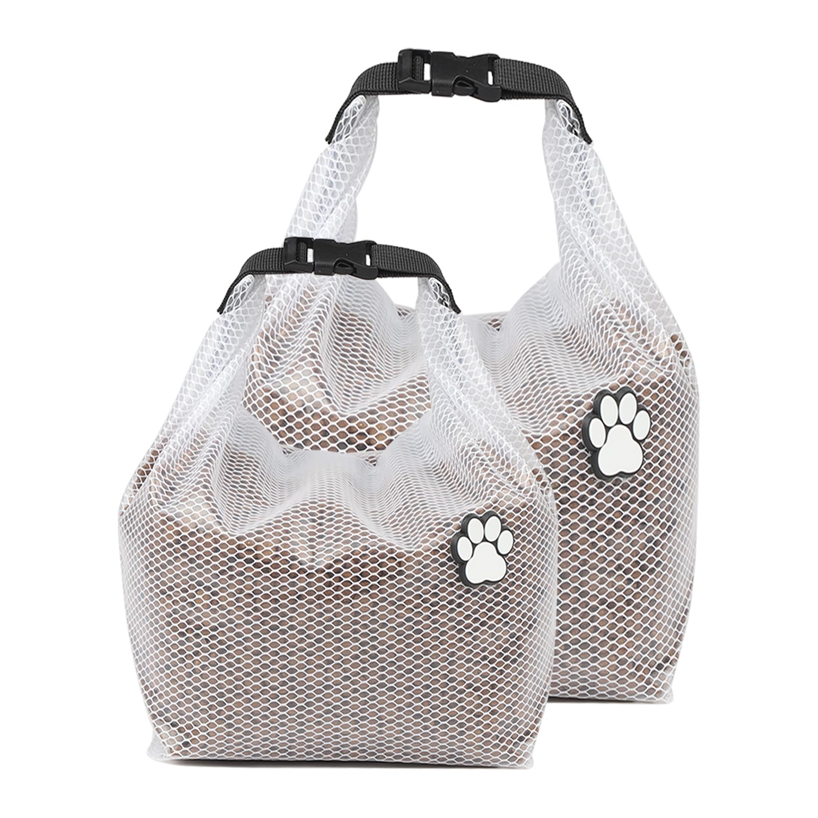 Lot de 2 sacs de voyage pour chien, conteneurs étanches parfaits pour camping, pension de chien et escapades