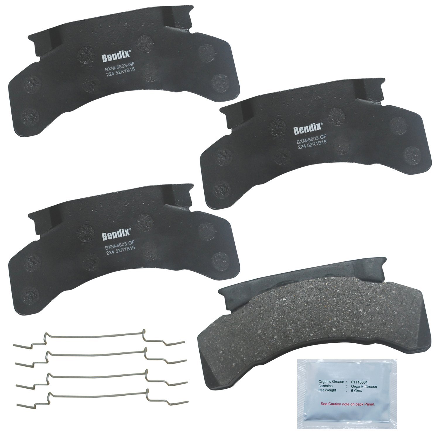 BendixFleet Metlok MKD224FM Brake Pads