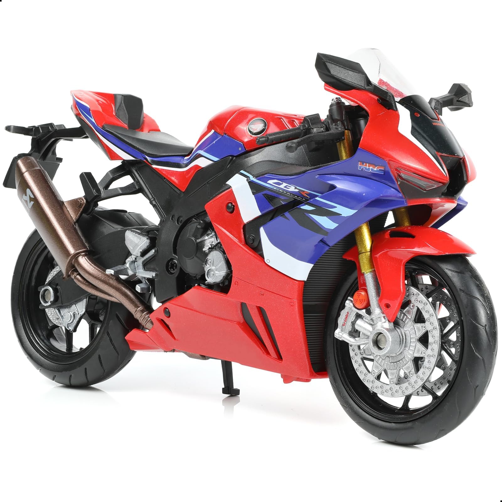 Risopen 1:12 Motorcycle Model Toy for BMW S1000RR Metal Die-cast with Plastic Motorcycle Model No Assembly Required Mini Finished Moto Gift for Adult(White) — view 31