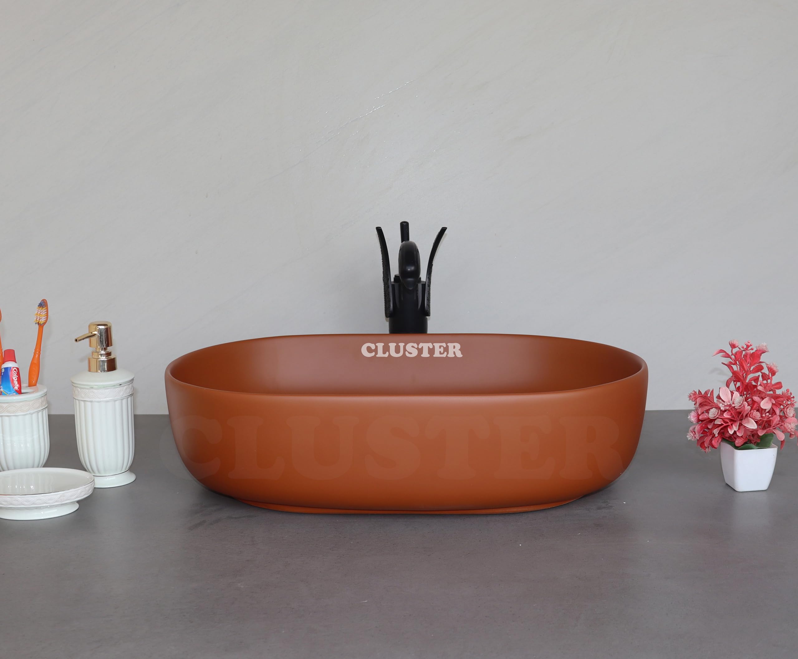 Cluster Designer Wash Basin - Ceramic Sink for Bathroom -1 Cluster Designer Wash Basin - Ceramic Sink for Bathroom -1