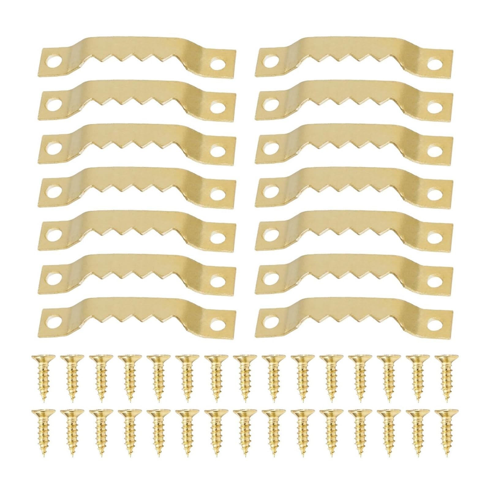 200Sets Heavy Duty Picture Hangers Sawtooth Frames