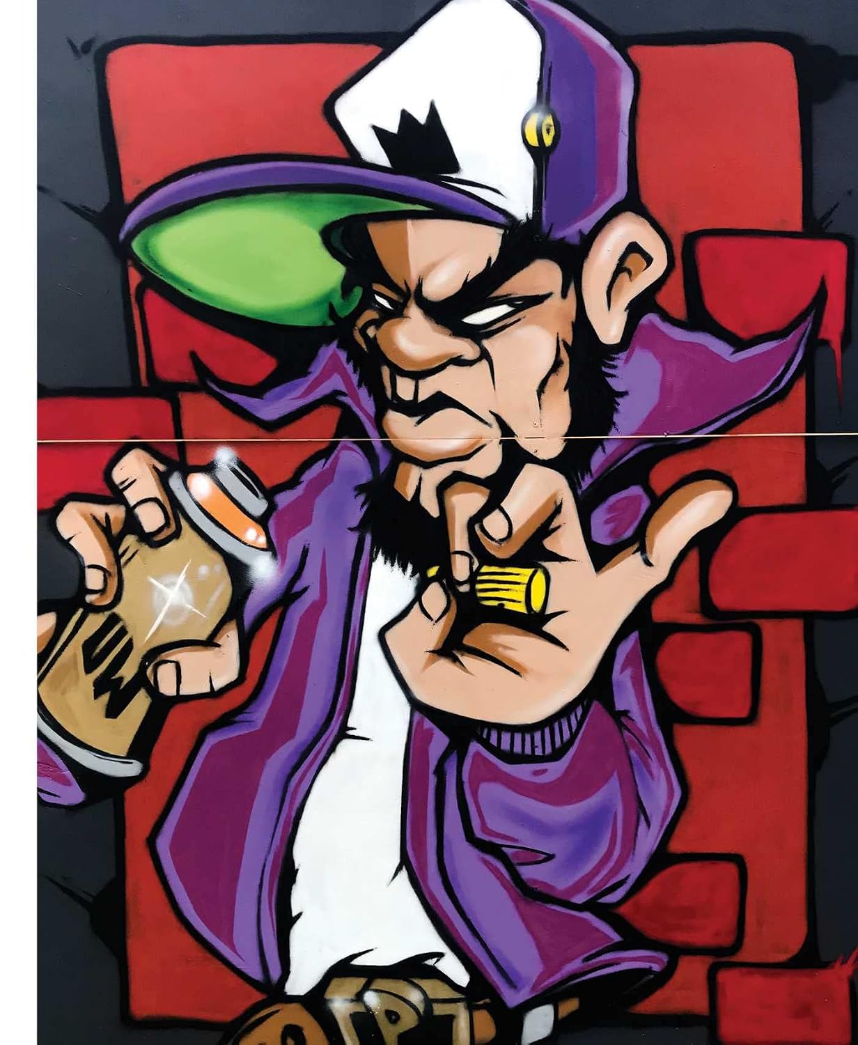 On the Wall Posters: Street Art: 30 Graffiti-Inspired Wall Posters to Tear Out and Hang Up (Home Décor Gift Series)