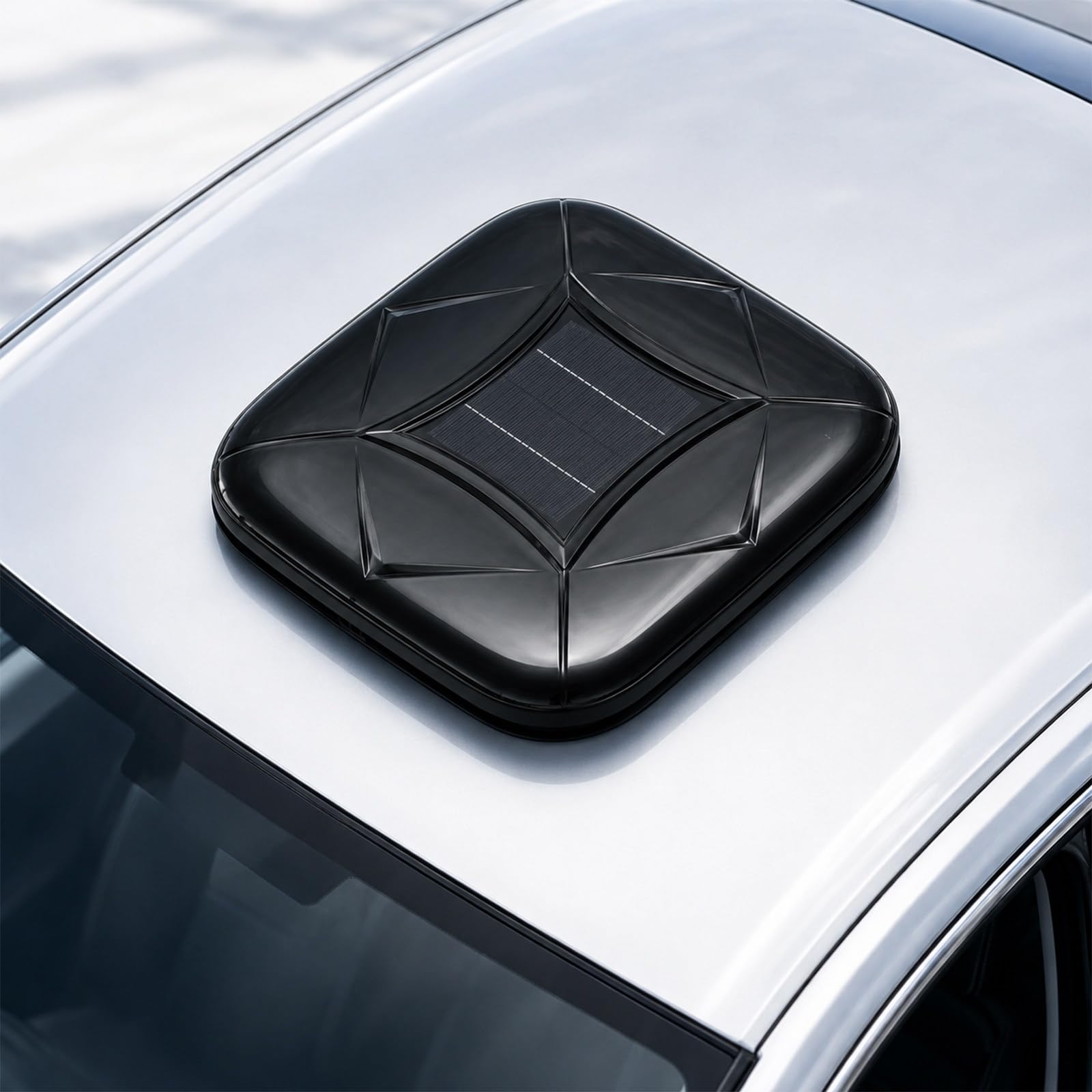 TBANVOO Smart Car Cover with Solar Charging, Cordless Controller Automatic Full Exterior Covers, Waterproof and Sunproof, Fit for Sedan, MPV, SUV Black-YXL
