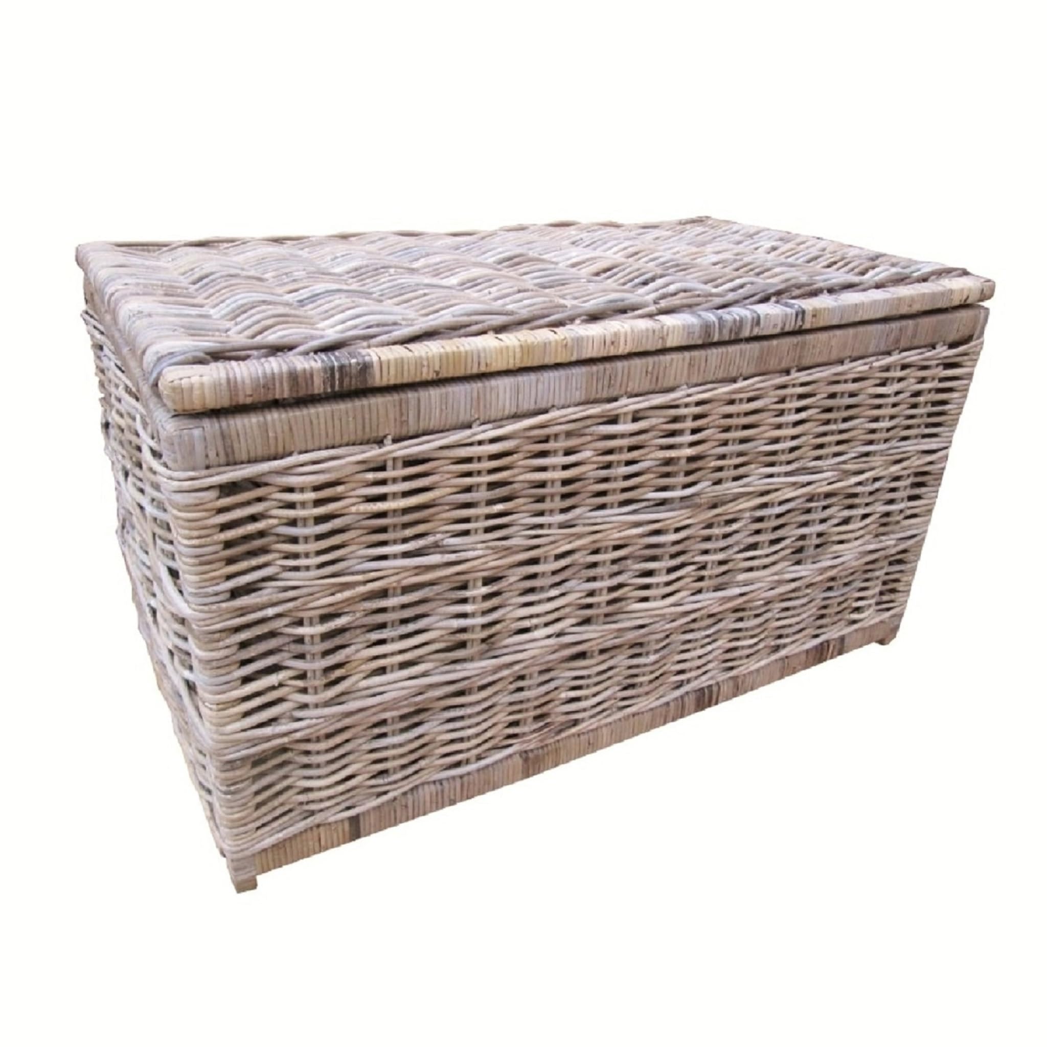 Bliss and Bloom Storage Chest Trunk Wicker Rattan Small