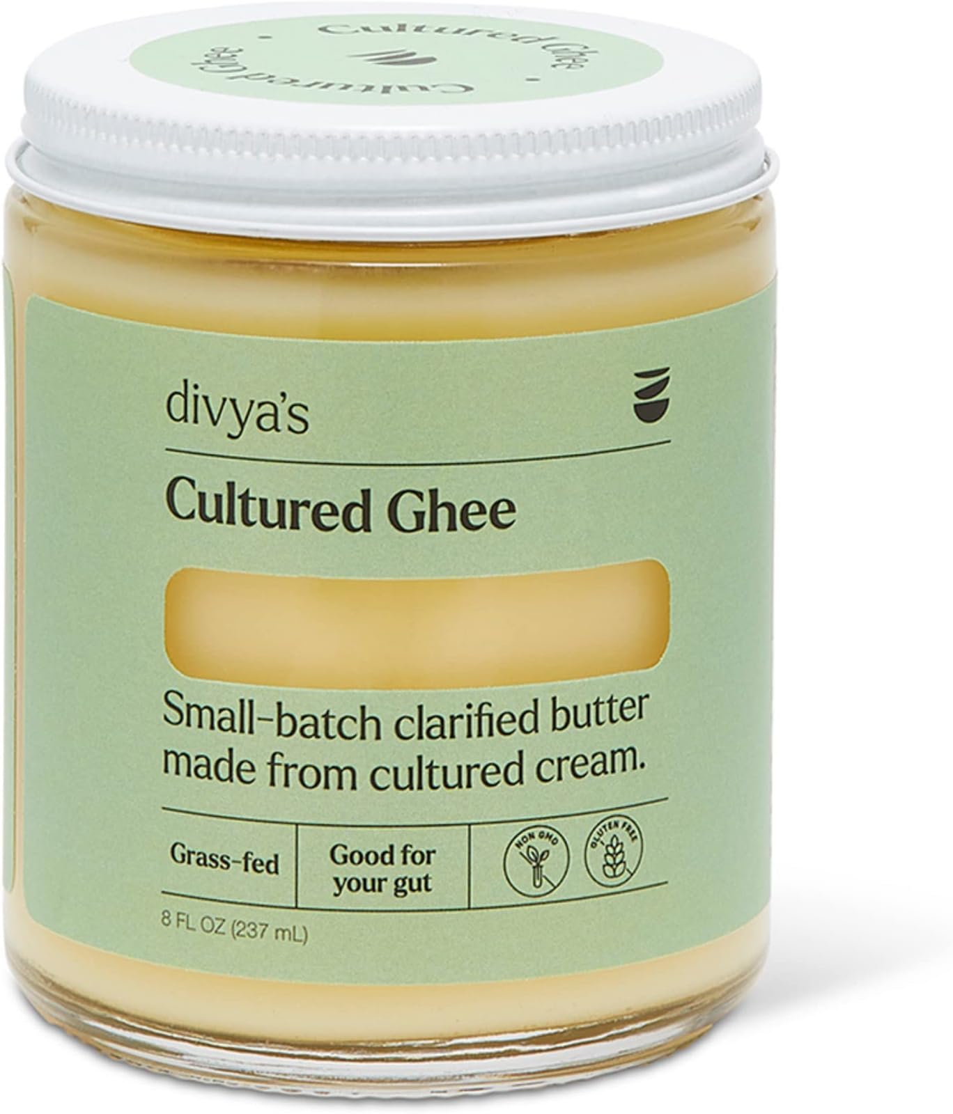 GrassFed Cultured Brown Butter Ghee, Certified Paleo, Keto Certified, Truly Grass