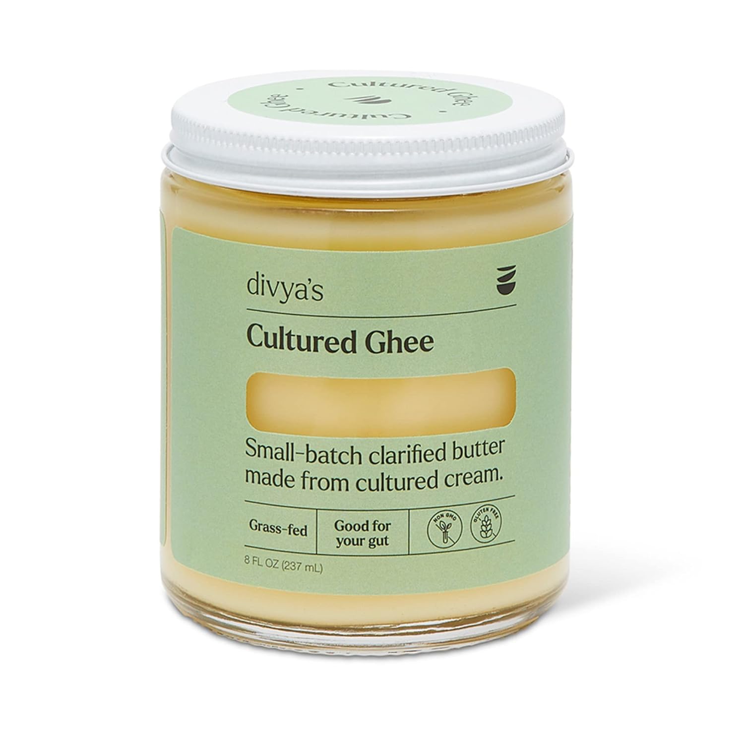 Divya’s Ghee cultivado, mantequilla clarificada alimentada con pasto