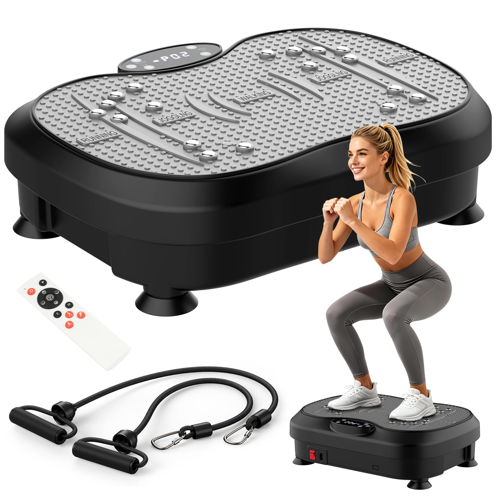 Amazon.com: XIHEIMA Vibration Plate Exercise Machine for Lymphatic