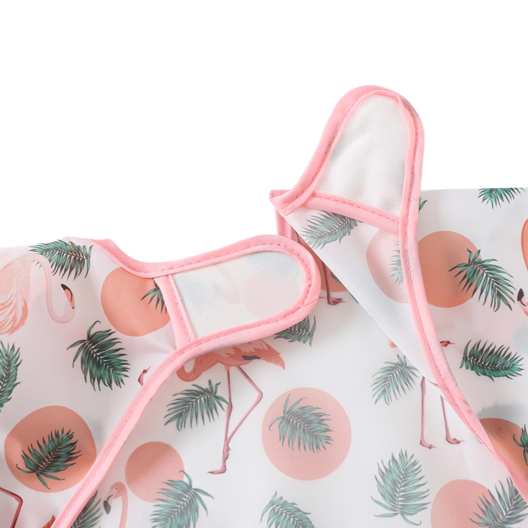 5pcs Bébé Bavoir Manches Longues Imperméable Enfant Bavoir Tablier 3 à 30 Mois