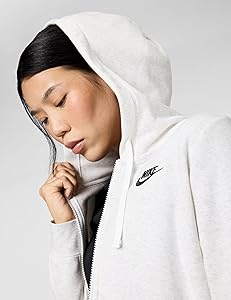 Nike Women's Sportswear Club Fleece Full-Zip Hoodie