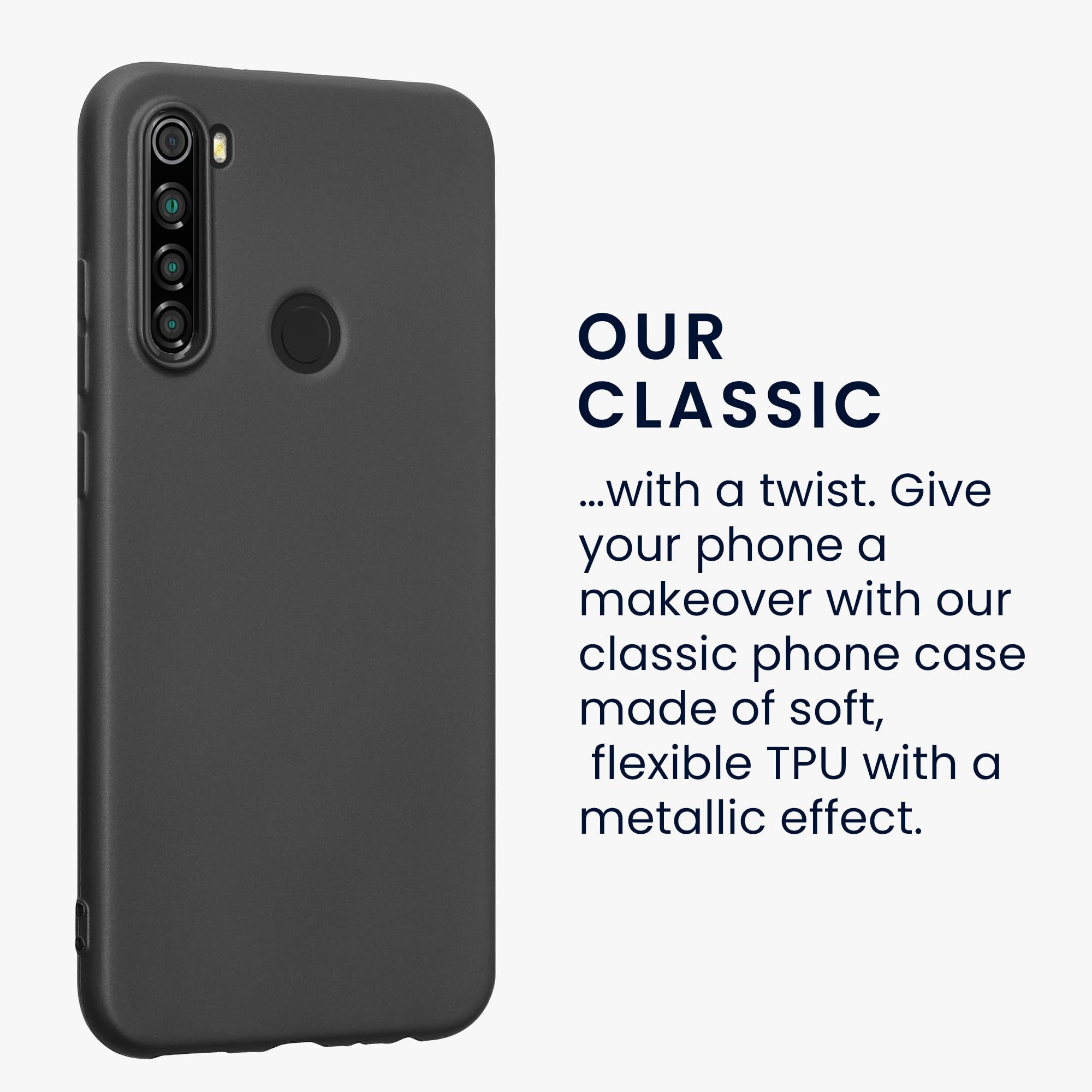 Housse Souple TPU Pour Xiaomi Redmi Note 8 (2019/2021) - Protection Anti-choc Lavande Métallisé - 3