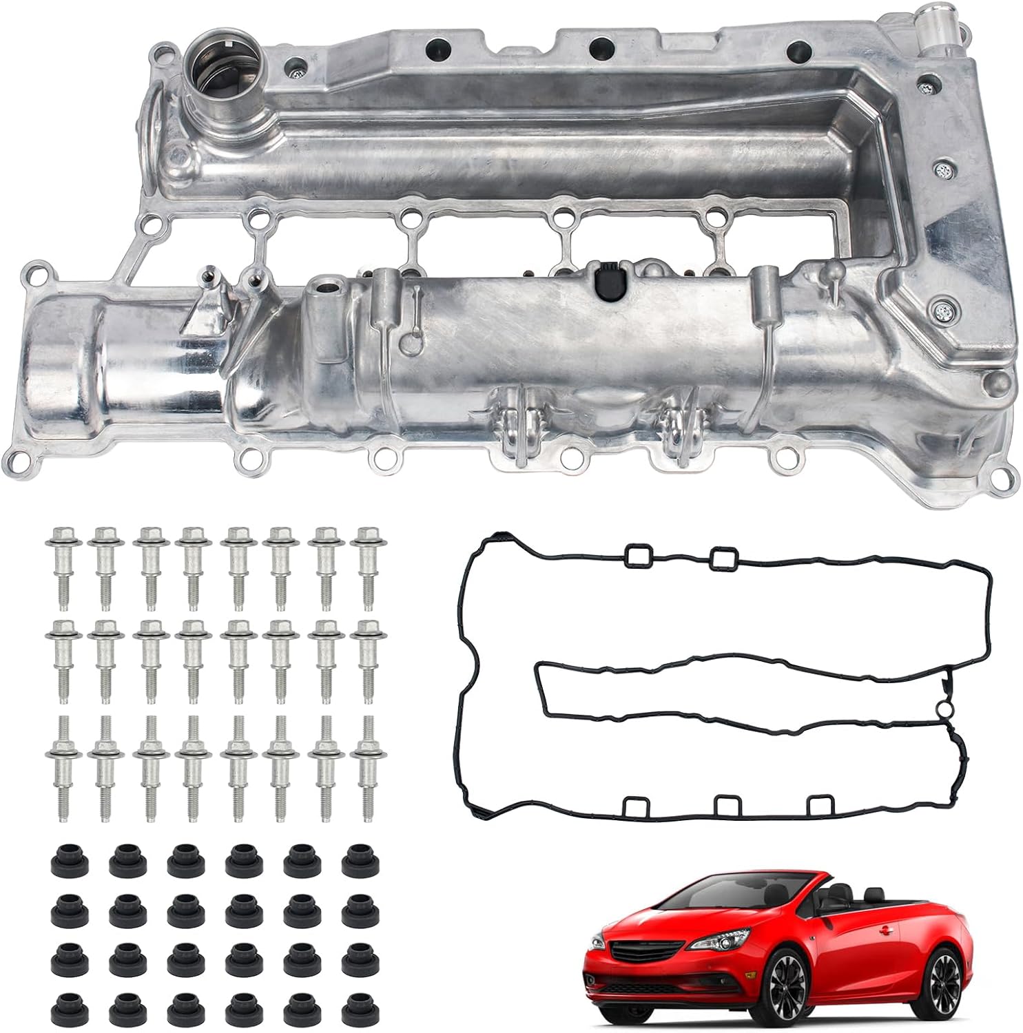25203562 Engine Valve Cover Compatible With Buick Cascada 1.6L 2016 2017 2018 2019