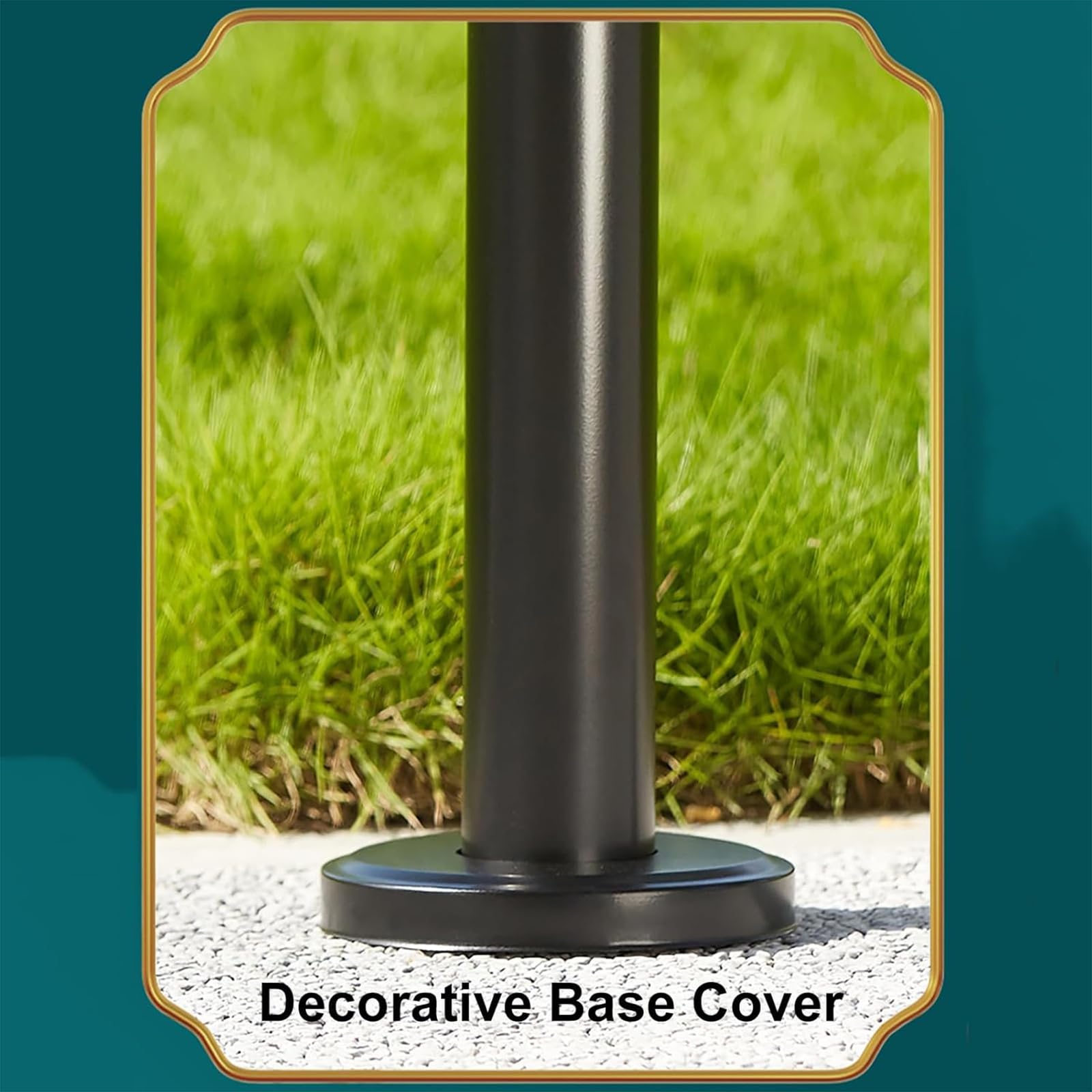 Genérico Bomba de Agua portátil de Columna - Grifo Exterior Multifuncional de 60 cm para jardín, terraza, decoración de Fuentes anticongelantes, Bomba de Agua de Grifo Vertical