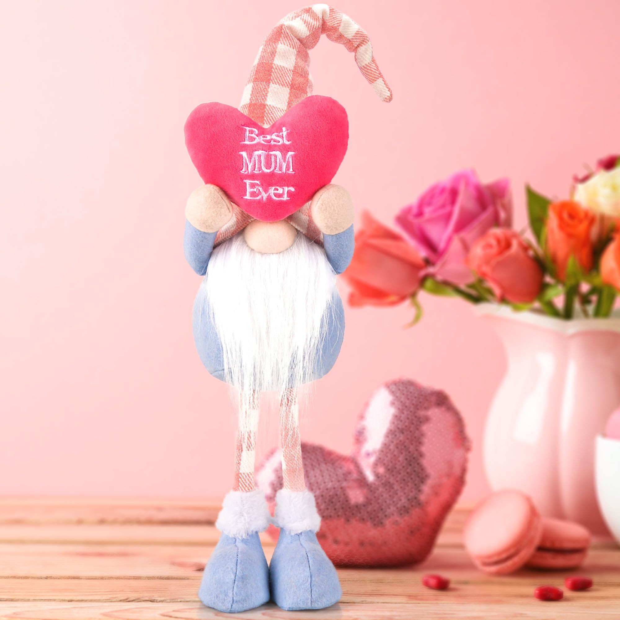 Noideeer Gnome Home Decoration (Mothers Day Gnome)