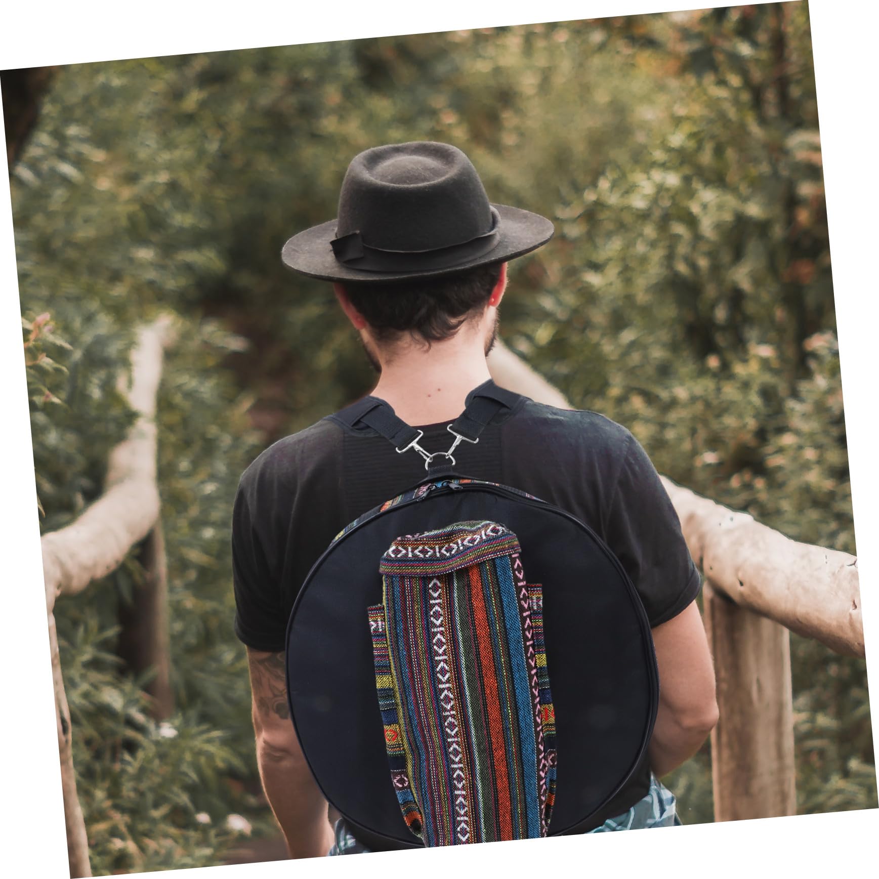 MAGICLULU Paquet de Tambour Portable en Tissu Oxford Imperméable, Grosse Capacité, Résistant à L'Usure, Pratique à Transporter pour Caisse Claire