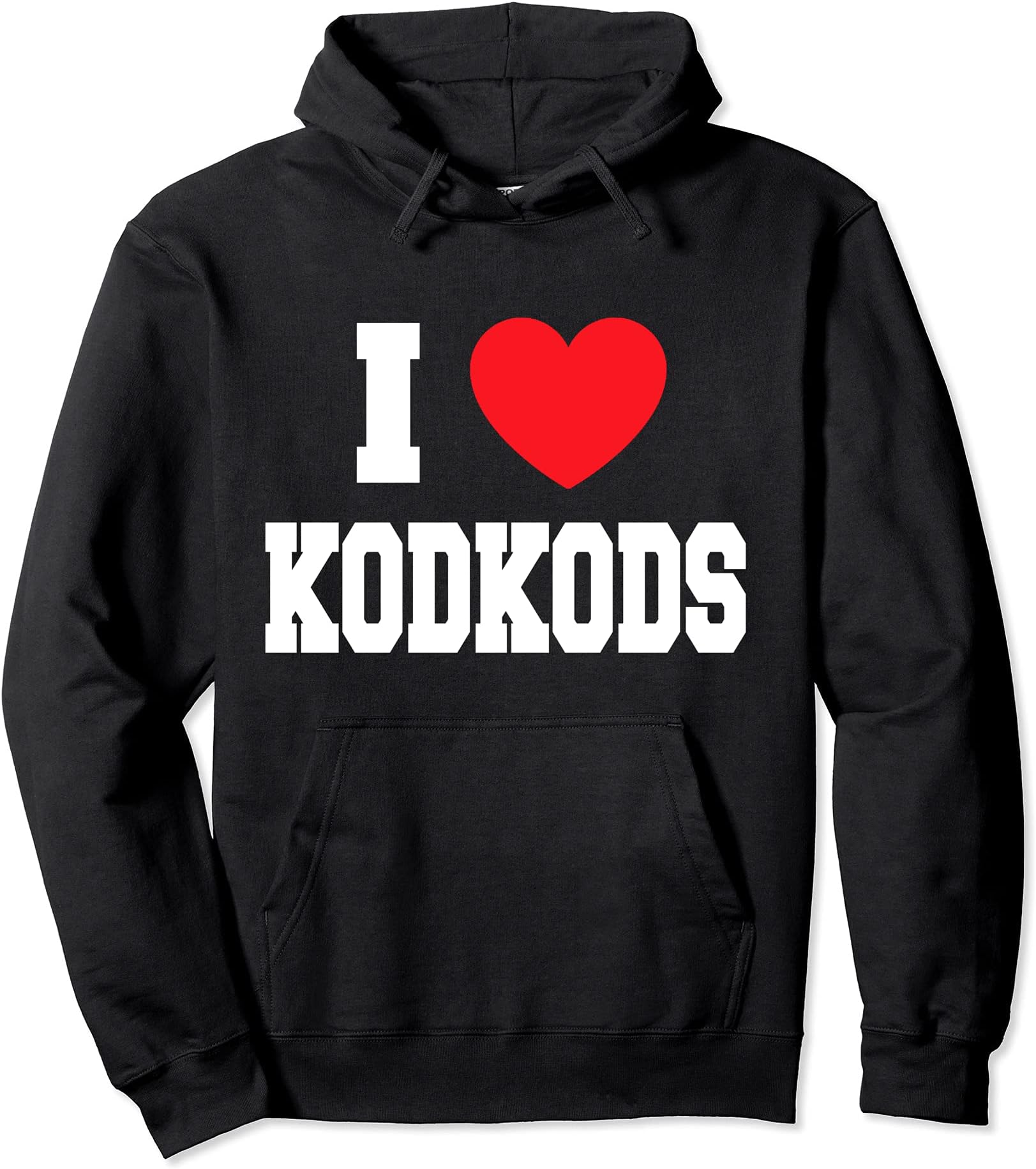 I Love Kodkods Pullover Hoodie