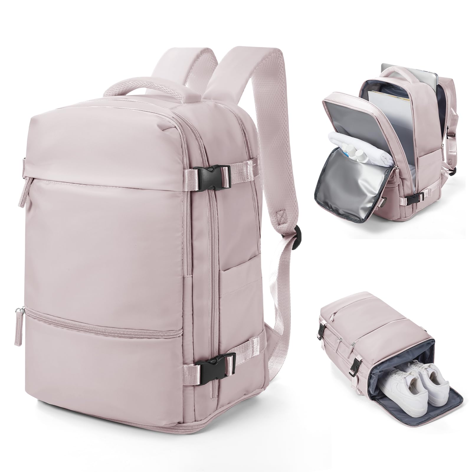 SZSYCN Vacuum Backpack Travel Bag With Pump Ryanair Cabin Bags 40x30x20 Underseat Ryan Air Hand Luggage 40 x 20 x 25 Carry On Baggage For Flights Backpack With Compression System — view 32