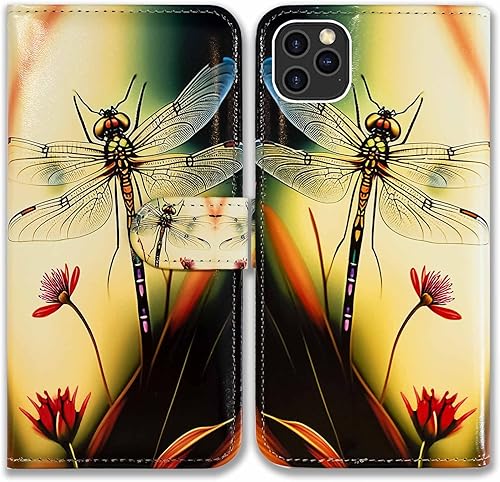 Miniatura 9 de Funda para iPhone 12 Pro Max, diseño de flores de mandala y espacio de cuero con tapa para teléfono con ranura para tarjetas, soporte para iPhone 12
