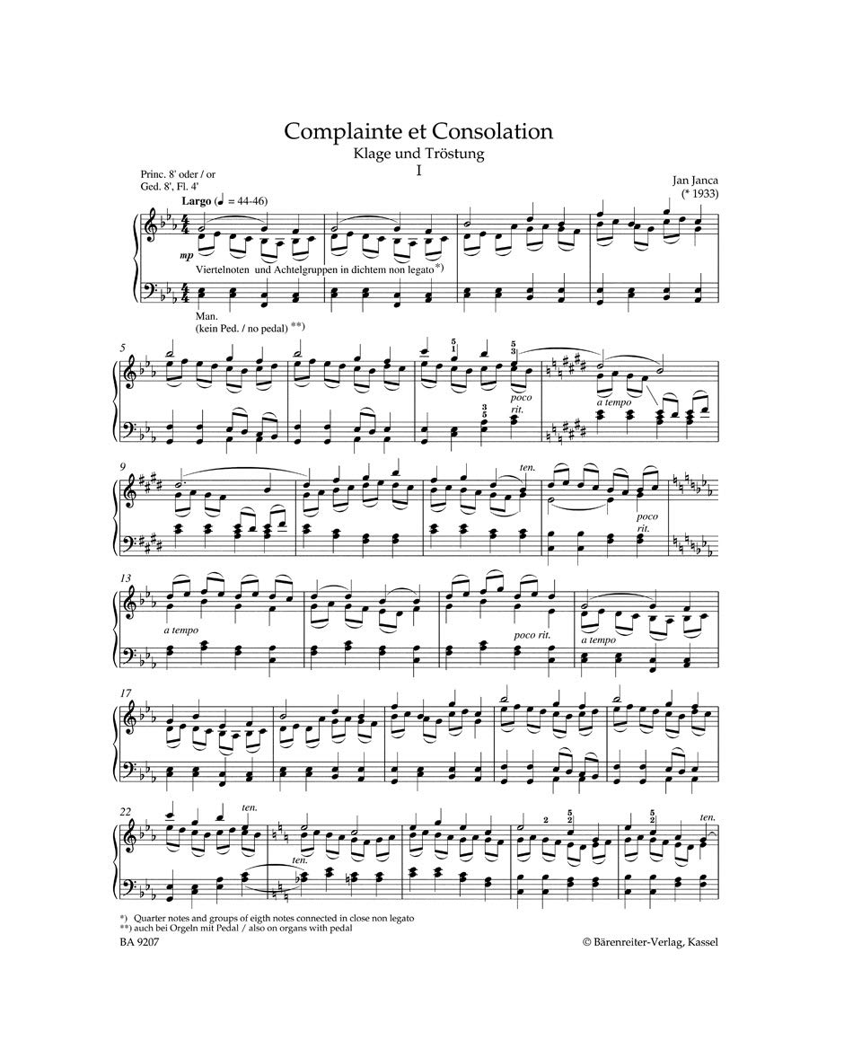 Orgelmusik für Trauerfeiern