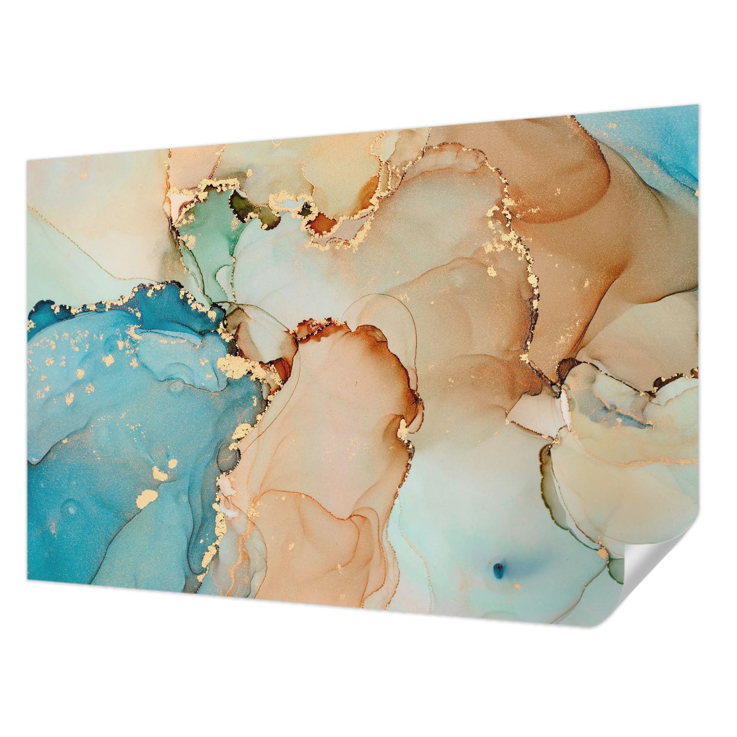 Papier peint autocollant pour chambre à coucher Tulup déco salon abstrait