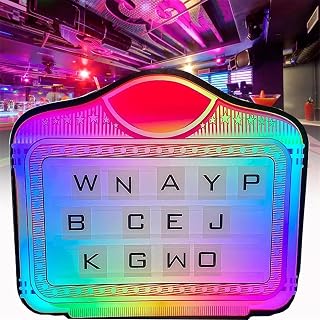 Bottle Presenter for Night Club, Bottle Service SignVip, Bottle Service Lights,Club Signs for Bottle Service with 4 Sets Letters & 2 set Numbers,Wedding,Birthday Parties,A