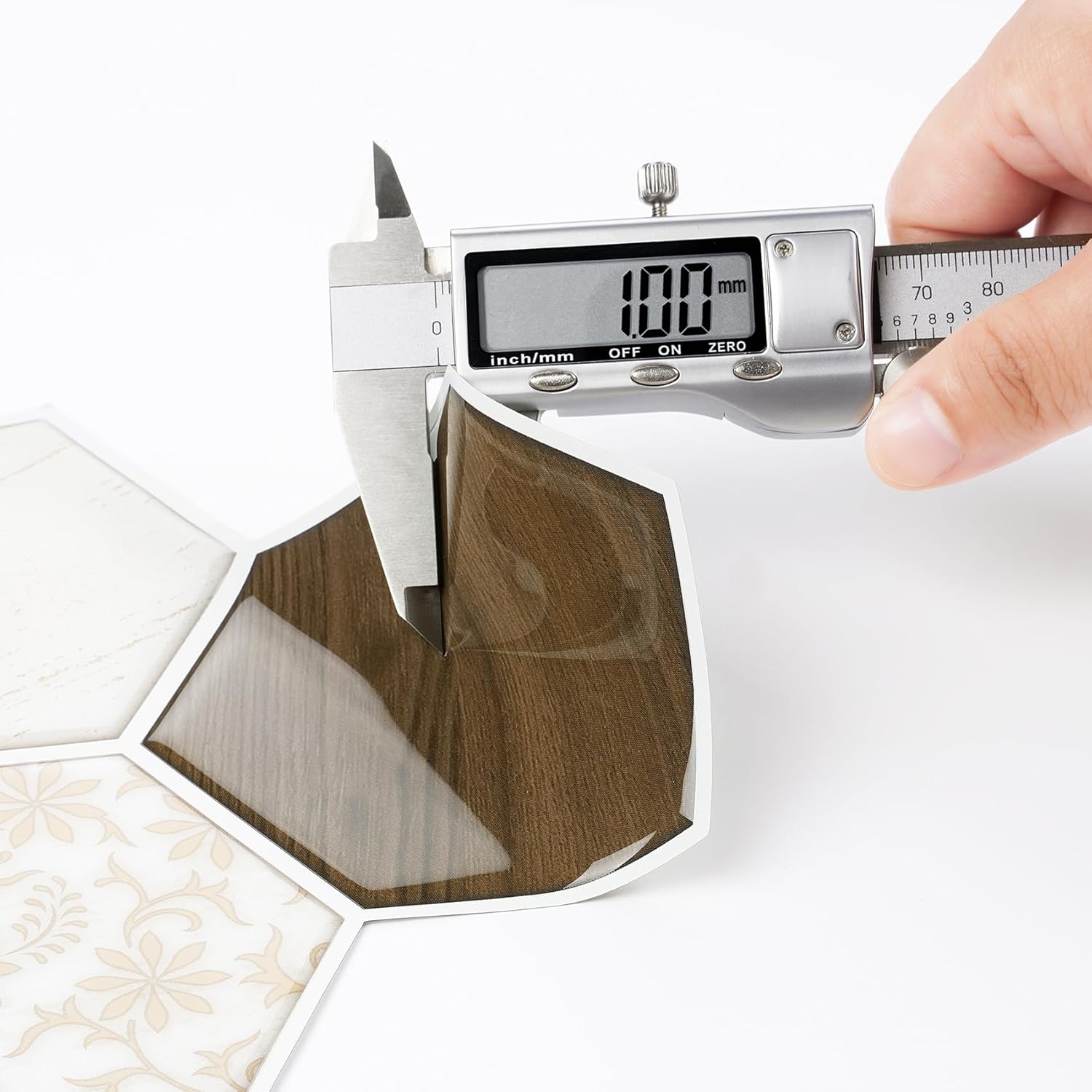 Livelynine 32-Tiles Beige Peel and Stick Backsplash Tile Stickers Waterproof Peel Stick Wall Tiles for Bathroom Shower Sink Back Splash Stick on Tiles for Kitchen Wall Decor 12x12" Mid Century Modern