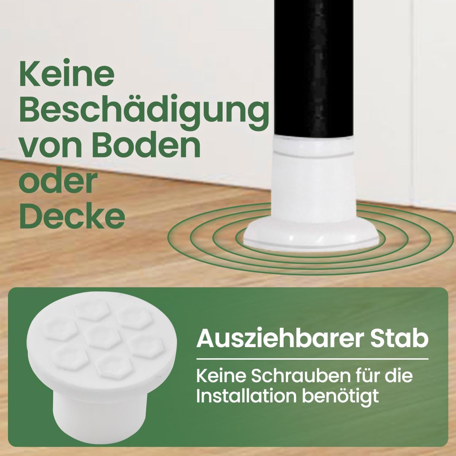 Verstellbares Teleskop Garderoben System Mit Seitenhaken Für Schlafzimmer